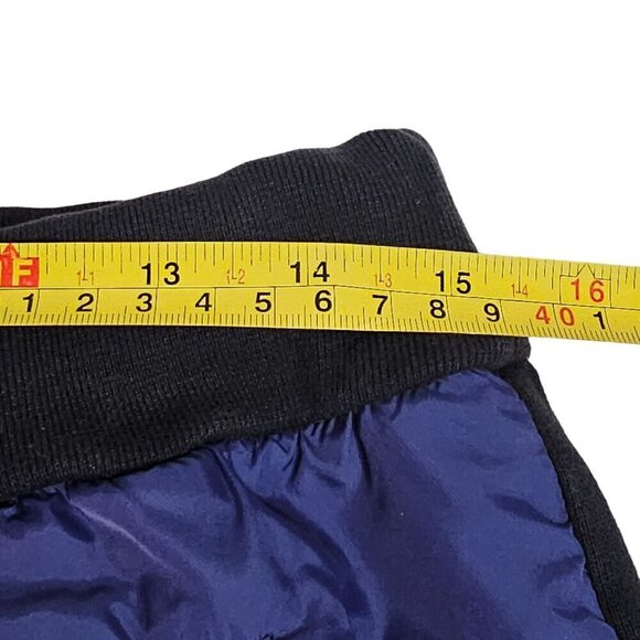 Acne Studio Color‎ Block Pull On Bermuda Sweat Shorts Zip Pocket Blue Men Medium - Picture 6 of 9